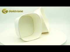 500 ml Bezpieczne dla żywności i wszechstronne prostokątne miski papierowe do sałatek Desztery z makaronami