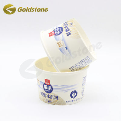 Biodegradowalne lody, papierowe kubki,
