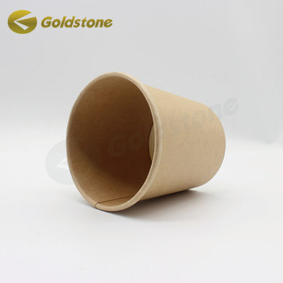 Glosy laminated yogurt papier kubki do jogurtu z logo drukowane na zamówienie