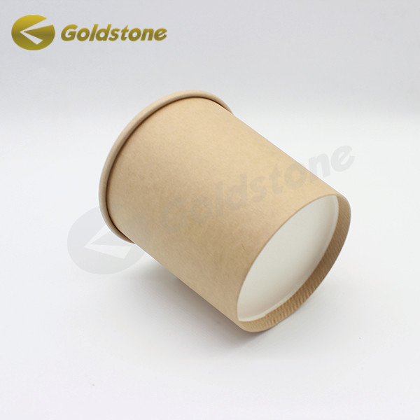 8oz Cold Drink Cups Yogurt Paper Cups Custom Size Kraft Paper Cups (Czajniki z jogurtu) 0